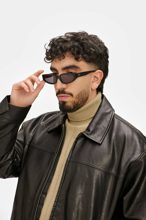 By Layla Saleh Layla Sunglasses Black & Grey