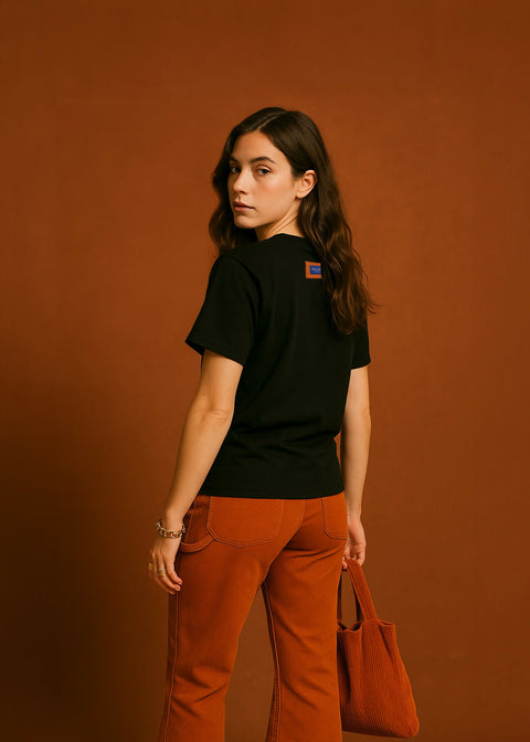 Corduroy Pocket T-Shirt