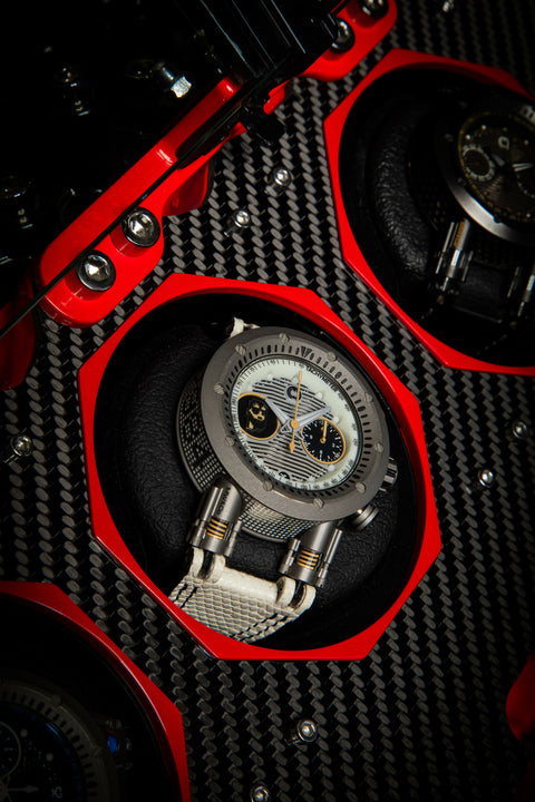 Ferrari Engine Watch Winder – 8 Watches | Real Ferrari Engine Block