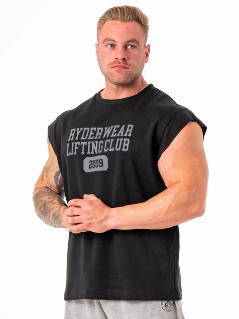 Ryderwear Cut Off Muscle Tank Black