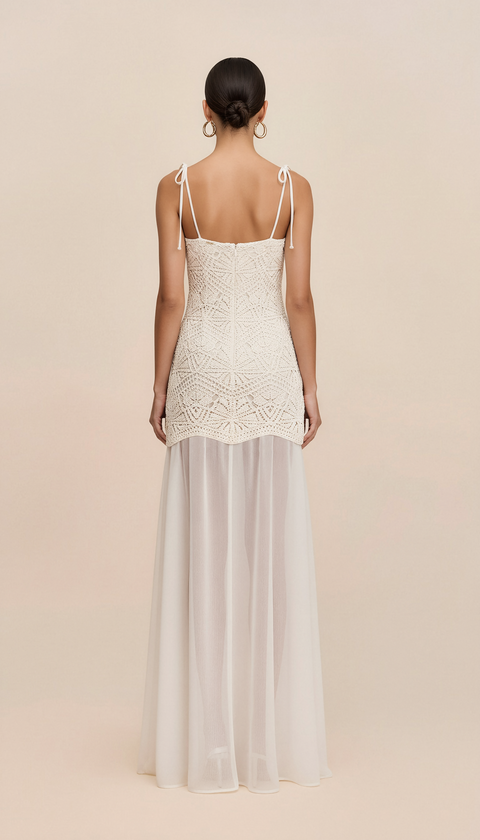 Azure Dress White