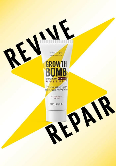 Growth Bomb - Supercharge Hair Mask - Repair, Revive & Protect - 200ml