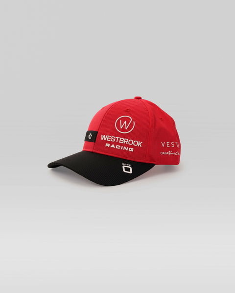 Westbrook Racing Team Cap - Red & Black Edition