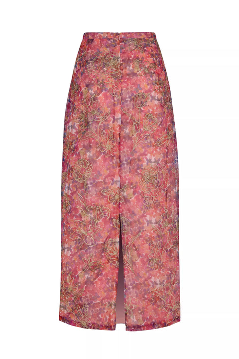 Iris Pencil Maxi Skirt