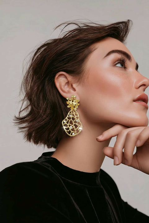 Vera Luxe Handmade Earrings