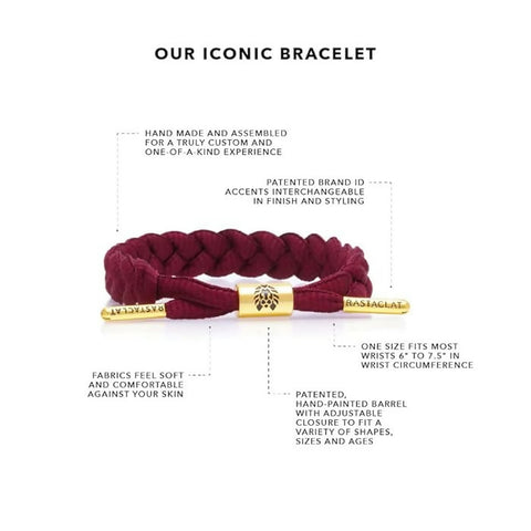 Braided Bracelet Merlot