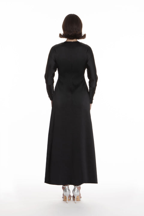 Crown Jewel Black Maxi Dress
