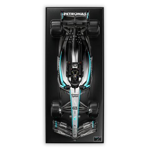 1:4 Scale Formula 1 Mercedes W16 Wall Sculpture