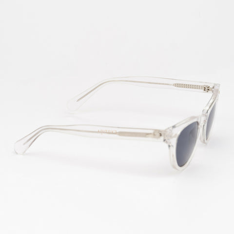 Eden Sunglasses | Clear Frames & Grey Lenses