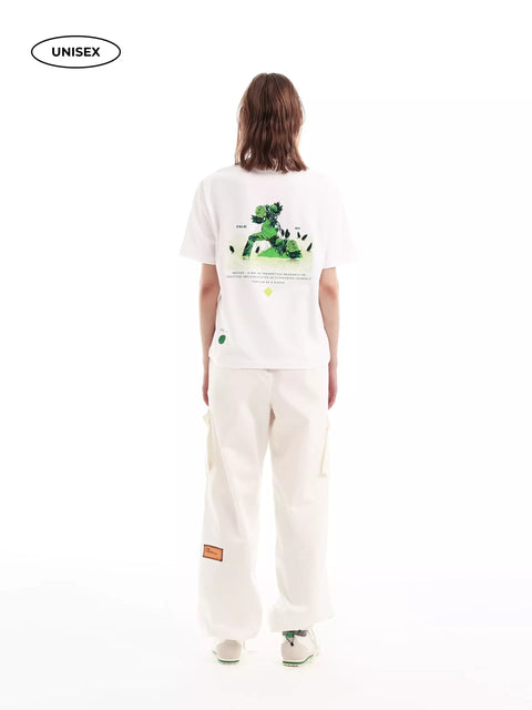 Method Green White T-shirt short version