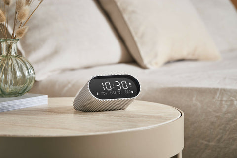 LEXON RAY CLOCK - RAW ALU