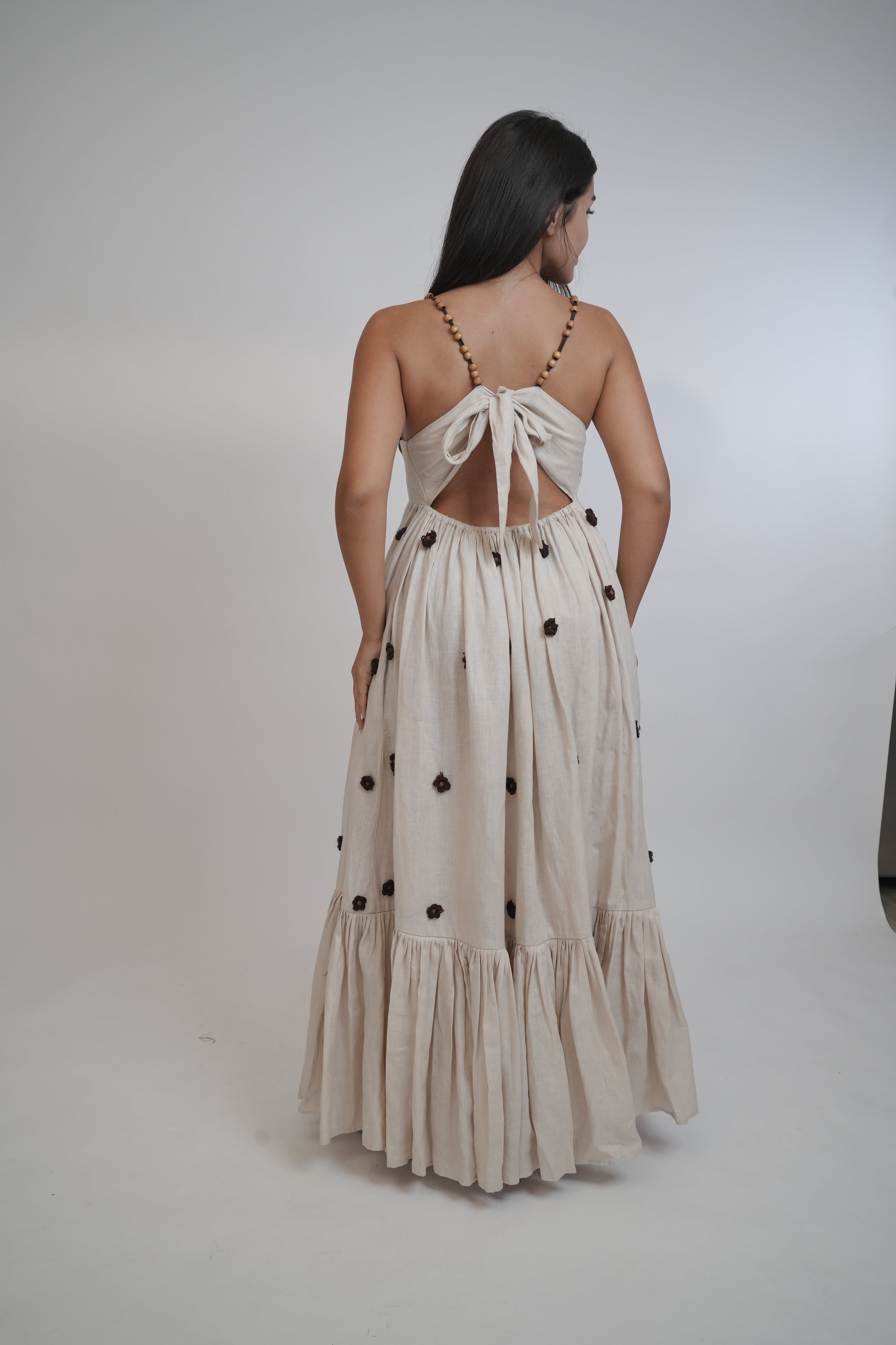 coco-beige-brown-linen-dress