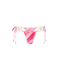 Tie side ruched bottom with rings front PS