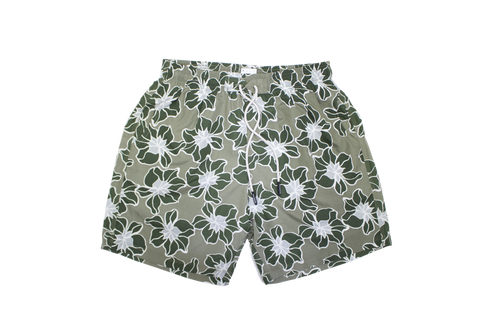 Olivine Printed Shorts