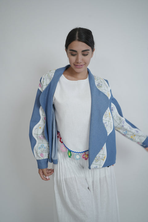 Chloe Blue Denim Jacket