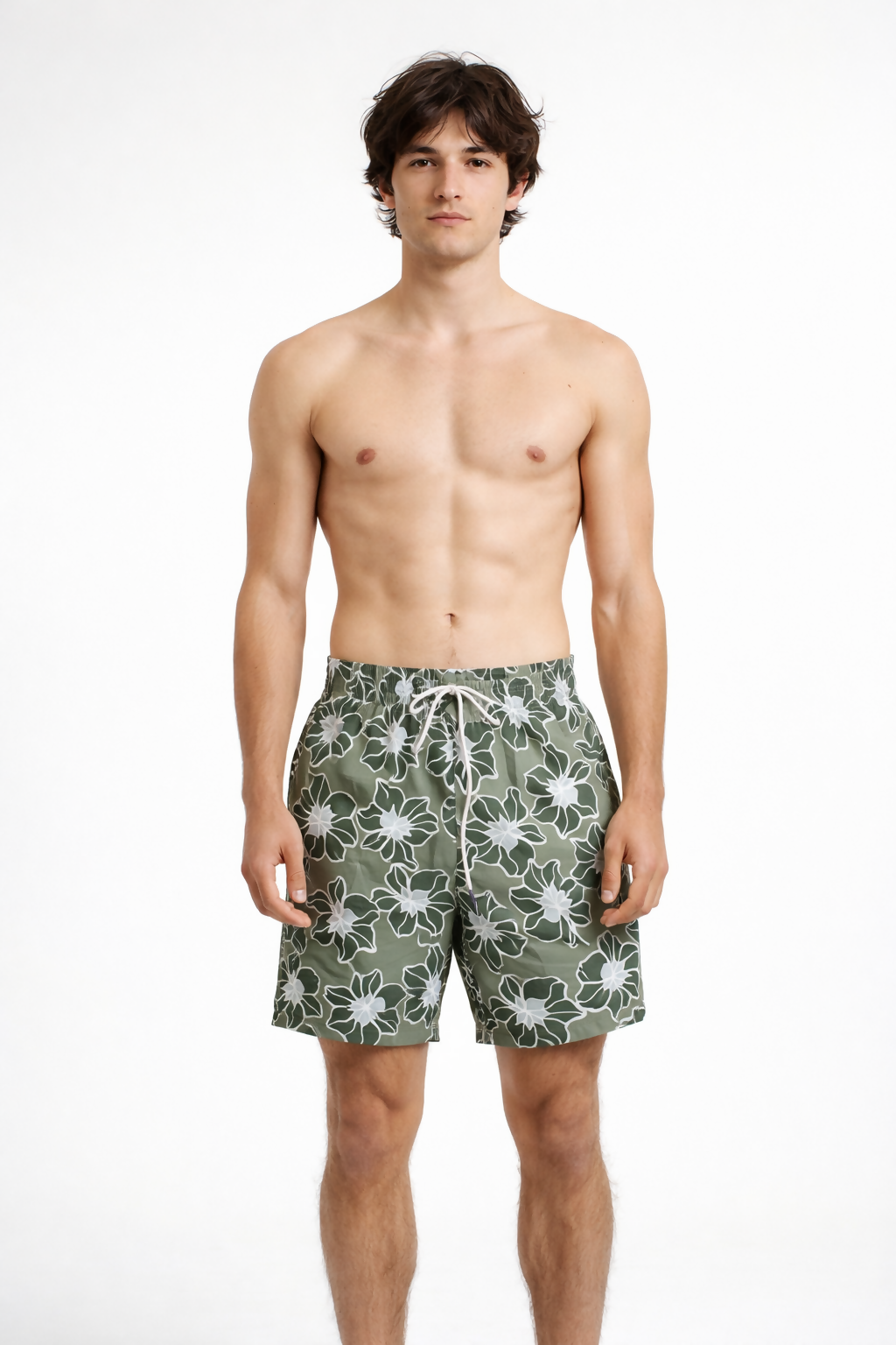 Olivine Printed Shorts