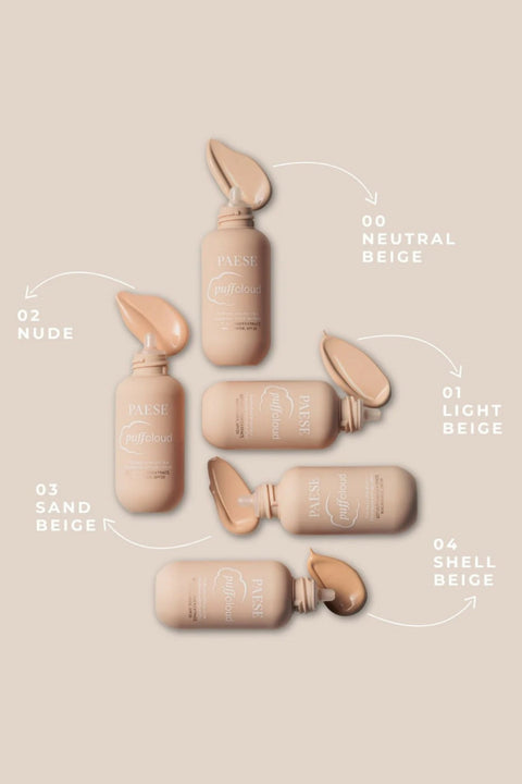 Paese Puff Cloud Foundation With Blur Effect - 00 Neutral Beige