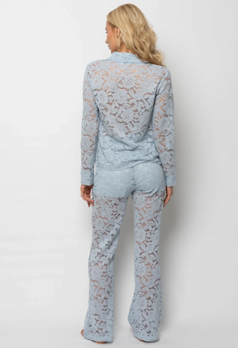 Gisele Lace Set Baby Blue