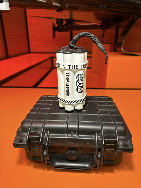 TheArsenale Dynamite Sculpture - White Edition (Size M)