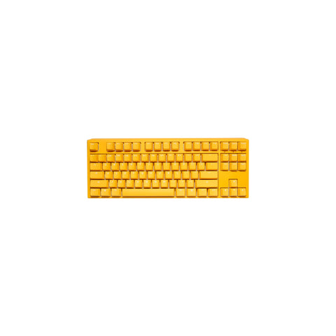 Ducky One 3 Yellow Ducky Mini 60% Cherry Blue Key Gaming Keyboard