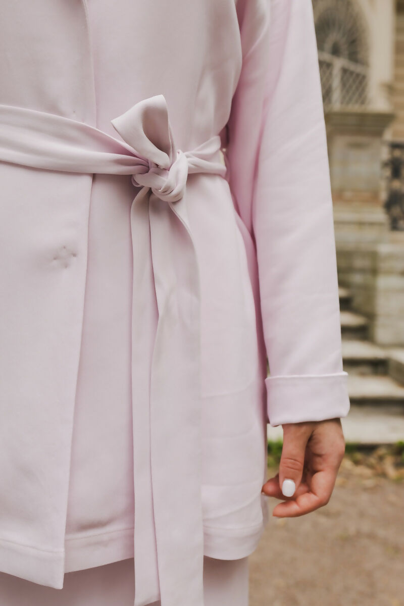 Viscose Jacket in Pink