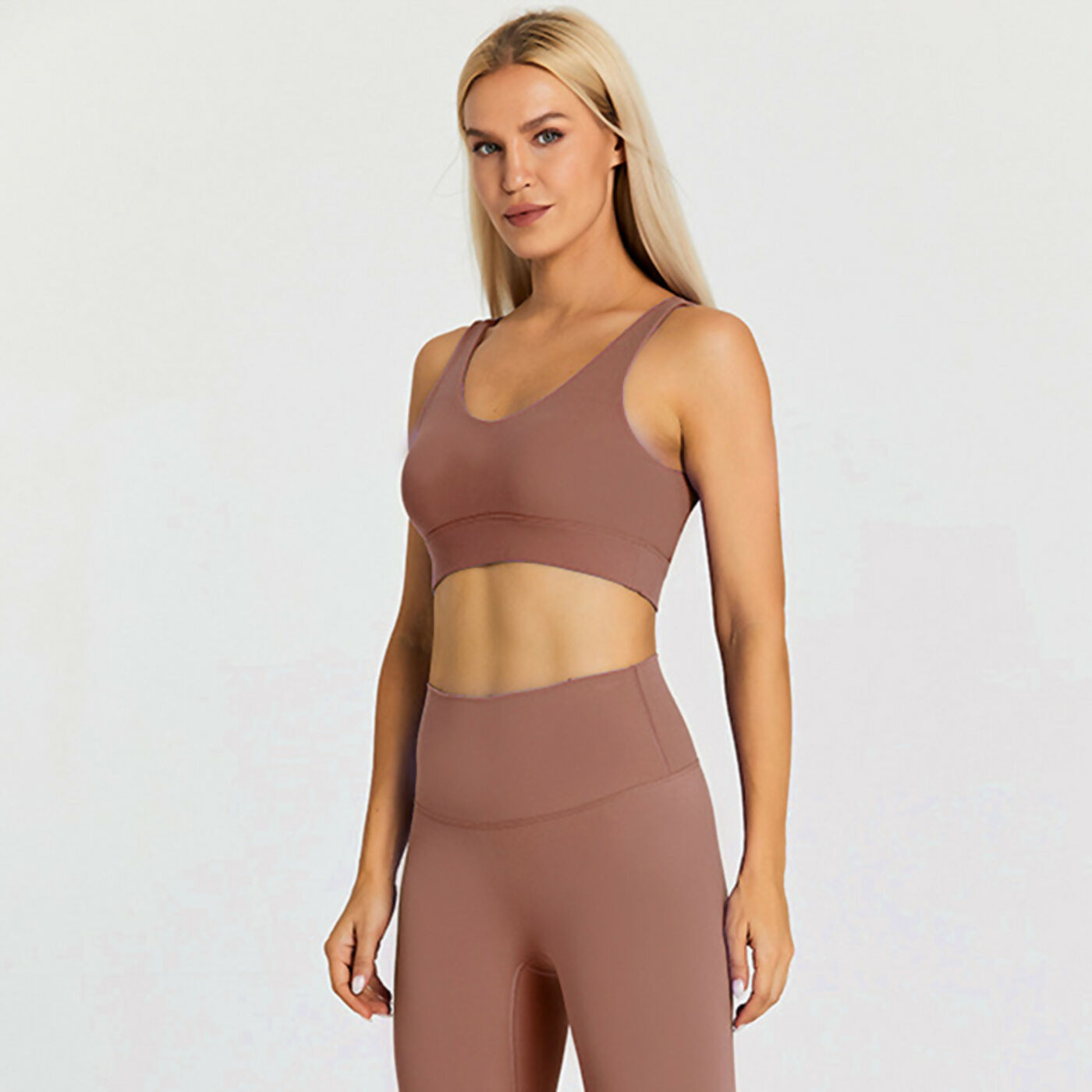 Mohuki Olivia Performance Bra - Chocolate