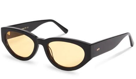 Audrey Chimi Black Yellow Sunglasses