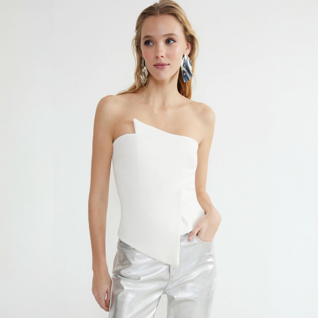 MY PEANUT Sumru Strapless Top