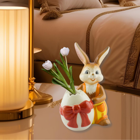 Beautiful handmade Rabbit Vase