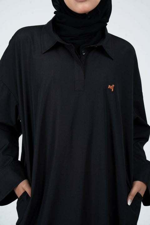 DUO DRESS BLACK