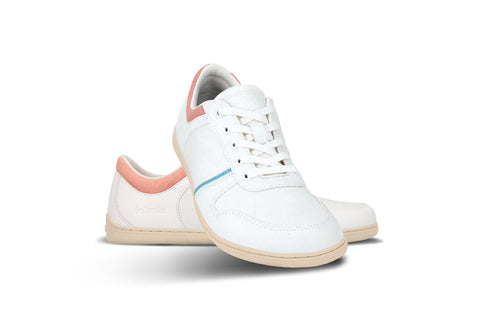 Barefoot Sneakers - Be Lenka Echo - White . Cotton Candy Vegan