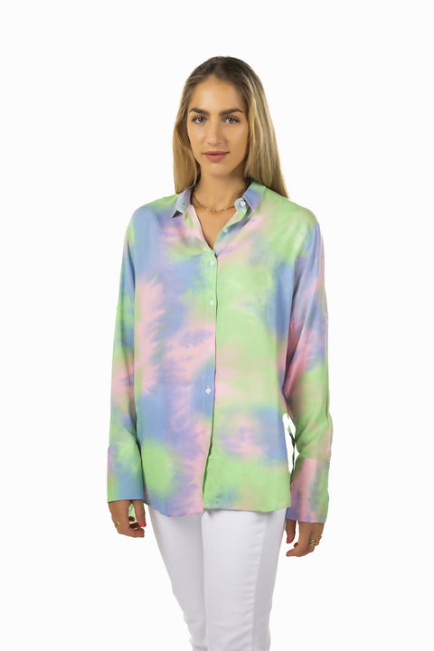 MY PEANUT Pastel Tie Dye Shirt