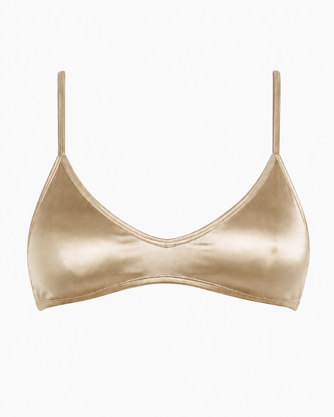 Chloe Bikini Top Gold
