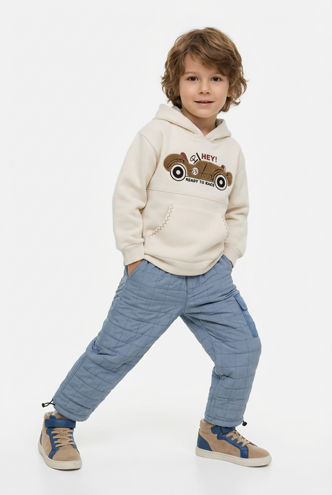 BOMBILI Boys 2-piece set (sweat, pants) - Blue