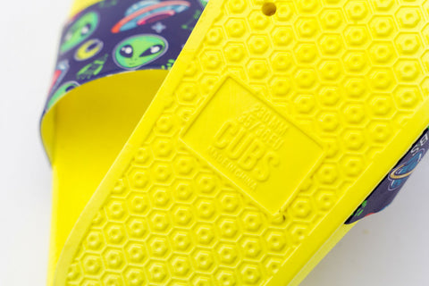 Neon Yellow Space Aliens