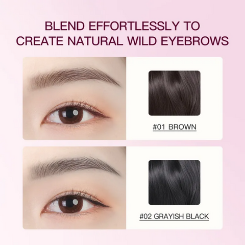 ZEESEA two tips eyebrow pencil 02 GRAYISH BLACK