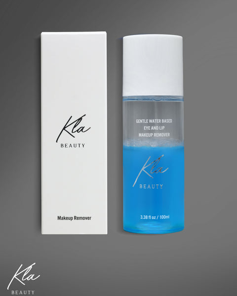 KLA BEAUTY'S EYE AND LIP MAKEUP REMOVER.