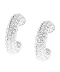 phoenix_stud_ear_silver_clear