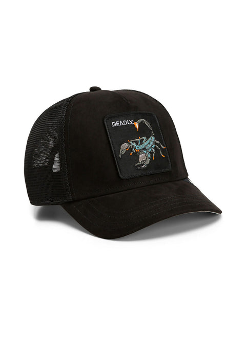 Goorin Bros Suede Scorpion Trucker Cap