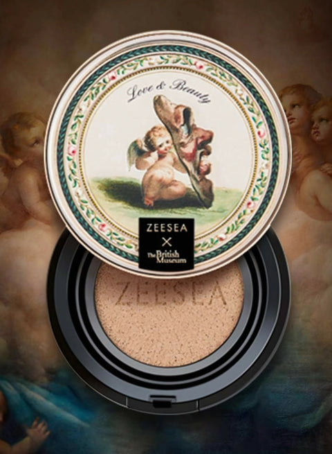 ZEESEA X The British Museum Angel Cupid Series Cushion BB Cream (Oily Skin) - M01 Ivory