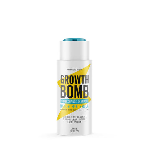 Growth Bomb - Supercharge Shampoo - Dandruff Formula - 300ml