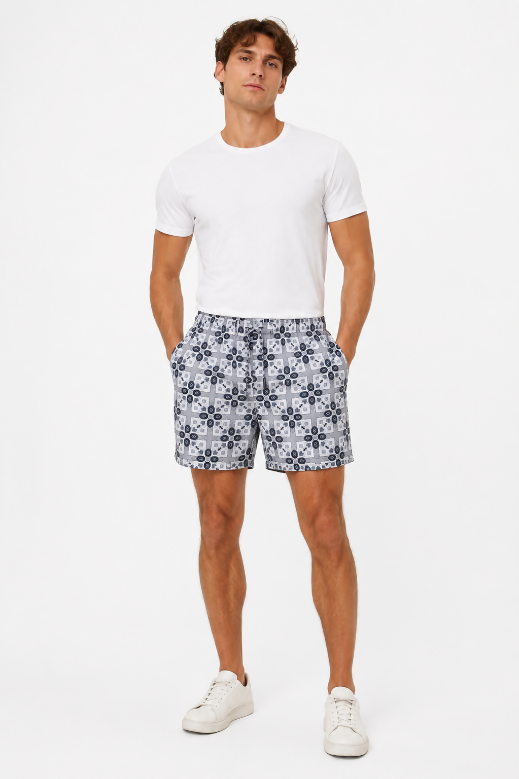 Back to Future Printed Shorts