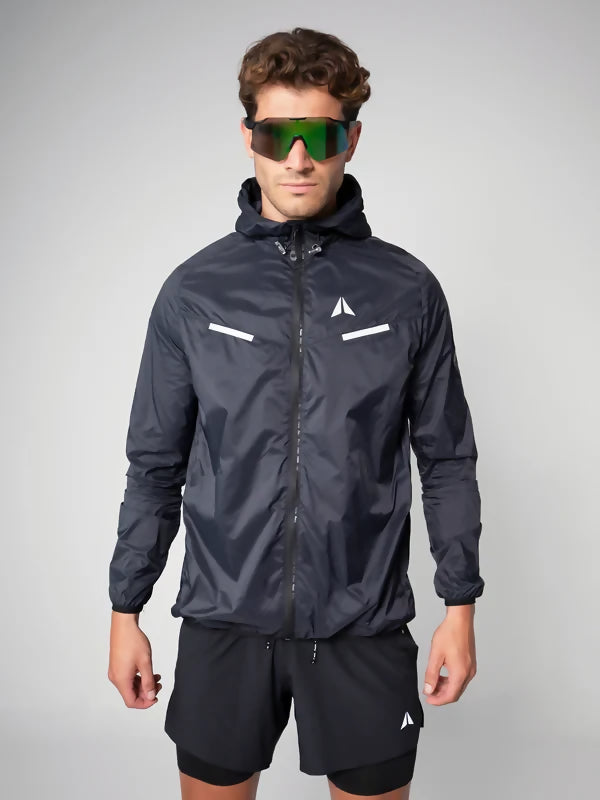 ULTRALIGHT WINDBREAKER JACKET BLACK