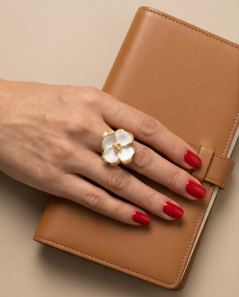 Lumina Signet Handmade Ring