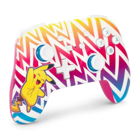 Power A Enhanced NSW Vibrant Pikachu Wireless Controller