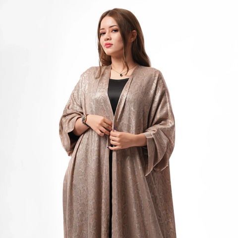 Gold pattern Abaya