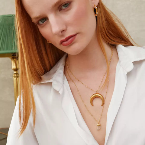Abundance Horn Necklace