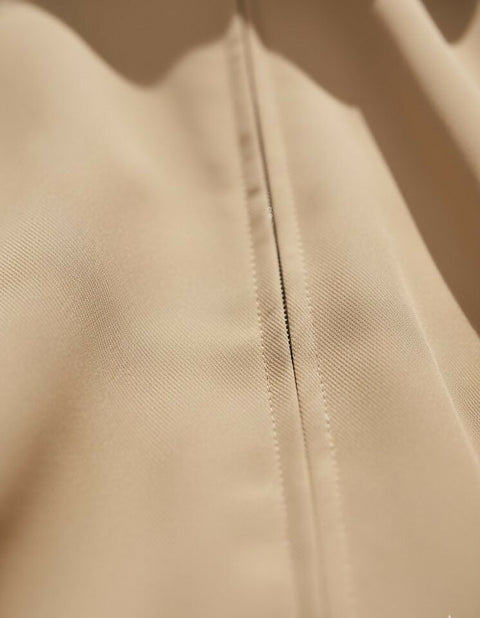 MY PEANUT Trenchcoat Hoody Dress