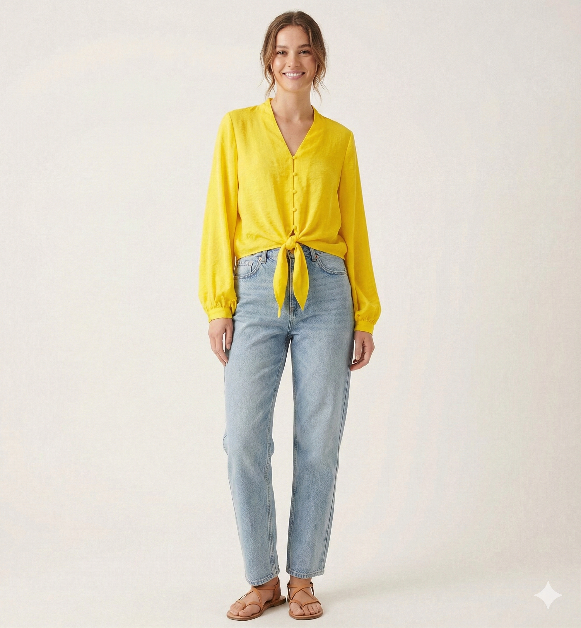 DILLA KNOT BLOUSE
