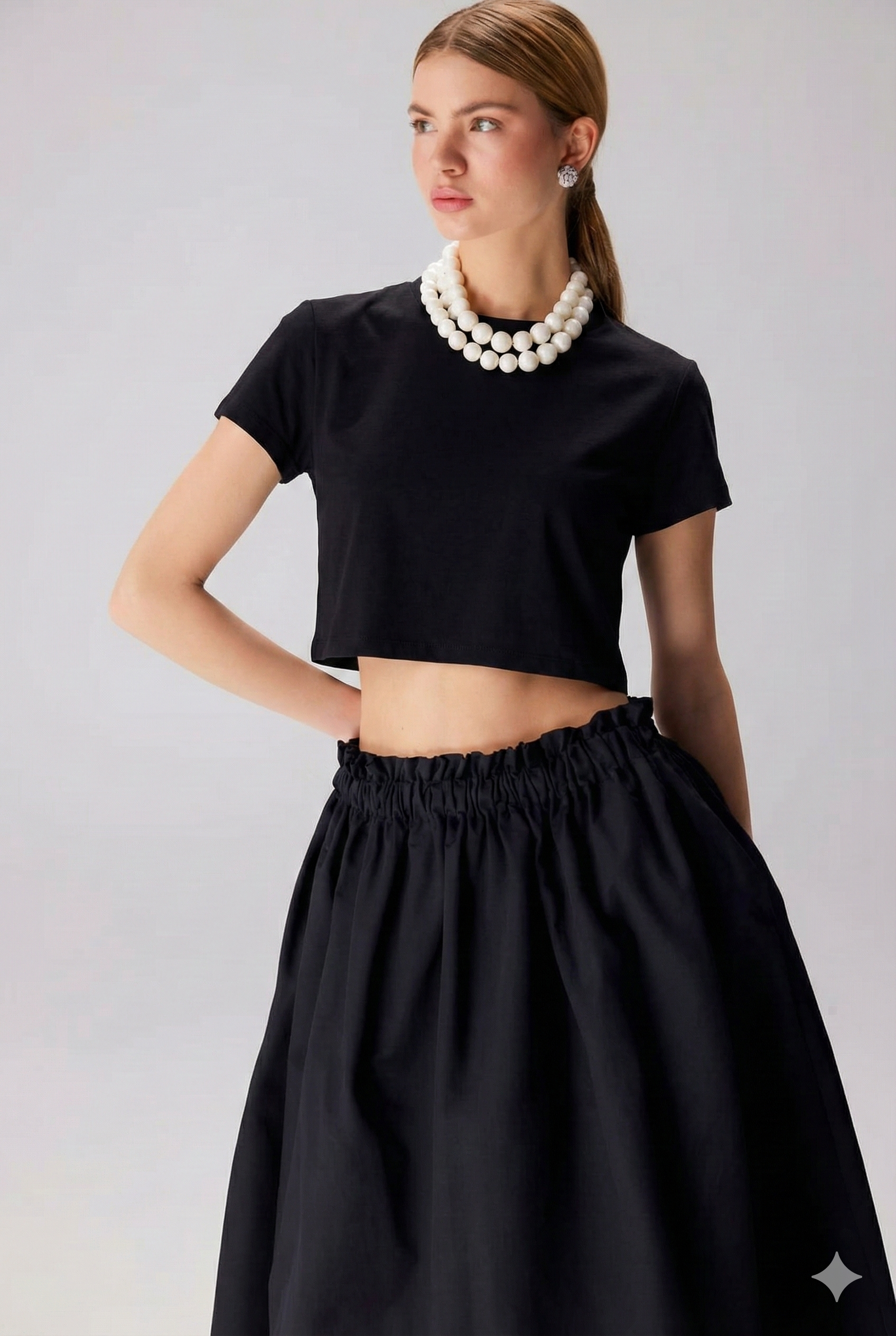 Basic Cropped T-shirt